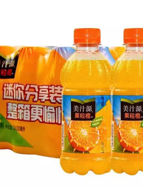 美汁源果粒橙300ml*6/12瓶肉橙汁