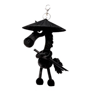 2026年火爆天选黑马红马白马粉马毛绒玩偶公仔挂件马年吉祥物礼物