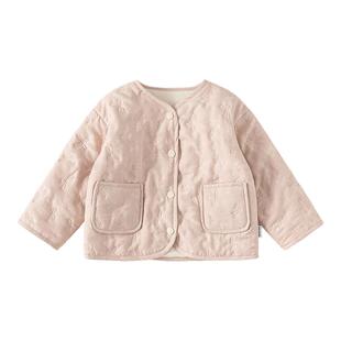 宝宝棉服外套冬装2025新款女童棉服儿童加厚棉袄衣服秋冬棉衣童装