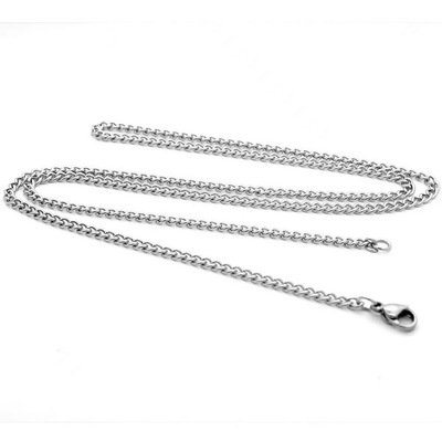 钛钢锁骨链男女小金链子