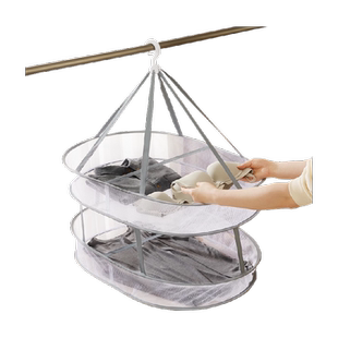 优勤晒袜子神器晾晒网兜晾衣网晒衣网毛衣内衣内裤平铺晾衣架