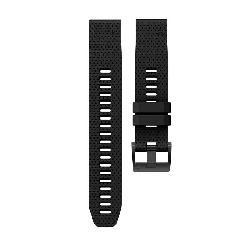 适用佳明硅胶表带快拆飞耐时GarminFenix567SPro替换腕表带20mm