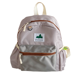 新款糖果马卡龙儿童出游小背包轻便休闲双肩包男女孩可爱旅游包包