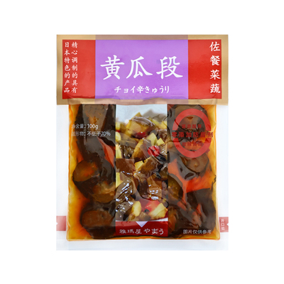 雅玛屋黄瓜段100g咸菜酱菜