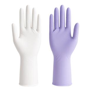 雪莲丁腈家务手套一次性洗碗手套耐用厨房清洁食品级洗衣服防水