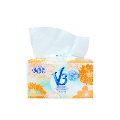 可心柔商务实惠装2提包邮抽纸