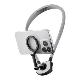 (苏奔3.0)挂脖手机支架第一人称视角拍摄适用大疆action6/4/5Pro运动相机挂脖支架 骑行Vlog拍摄胸前固定设备