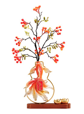 【年年有鱼】新年装饰桌面摆件