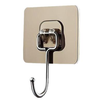 免打孔无痕强力挂钩贴厨房卫生间门后宿舍墙上挂衣服自粘胶钩粘钩