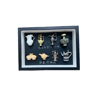 秀艾迪磁吸相框小黑板展示框桌面摆件装饰送礼创意礼物相框冰箱贴