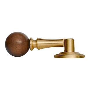 屿铜实木法式复古黄铜拉手衣柜门抽屉橱柜门轻奢家具黑胡桃门把手