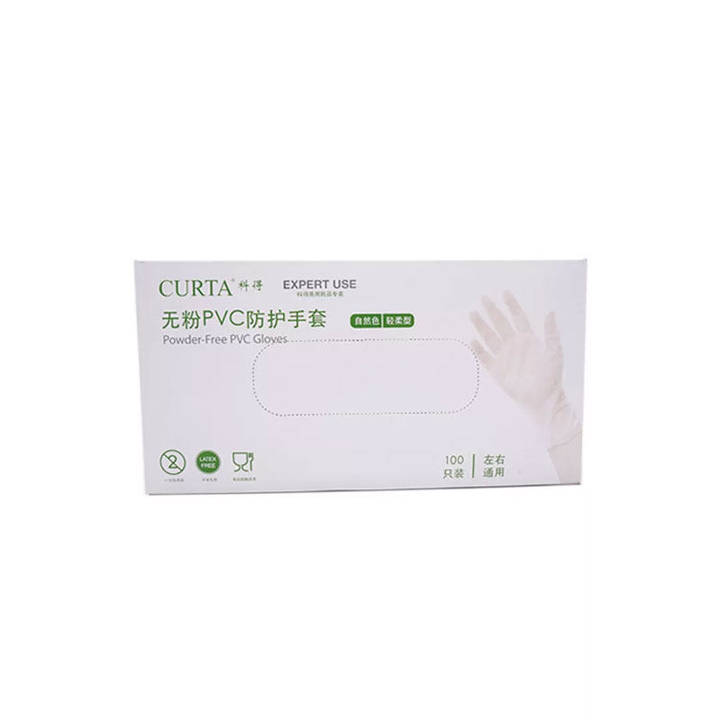 科得一次性PVC手套烧烤小龙虾烘焙月饼用餐饮厨房商用防护100只装