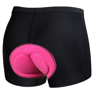 骑行内裤女自行车山地车骑行裤硅胶坐垫女士带屁垫公路车短裤装备