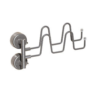 吸盘浴室拖鞋架可折叠免打孔卫生间门后壁挂沥水旋转拖鞋收纳挂架