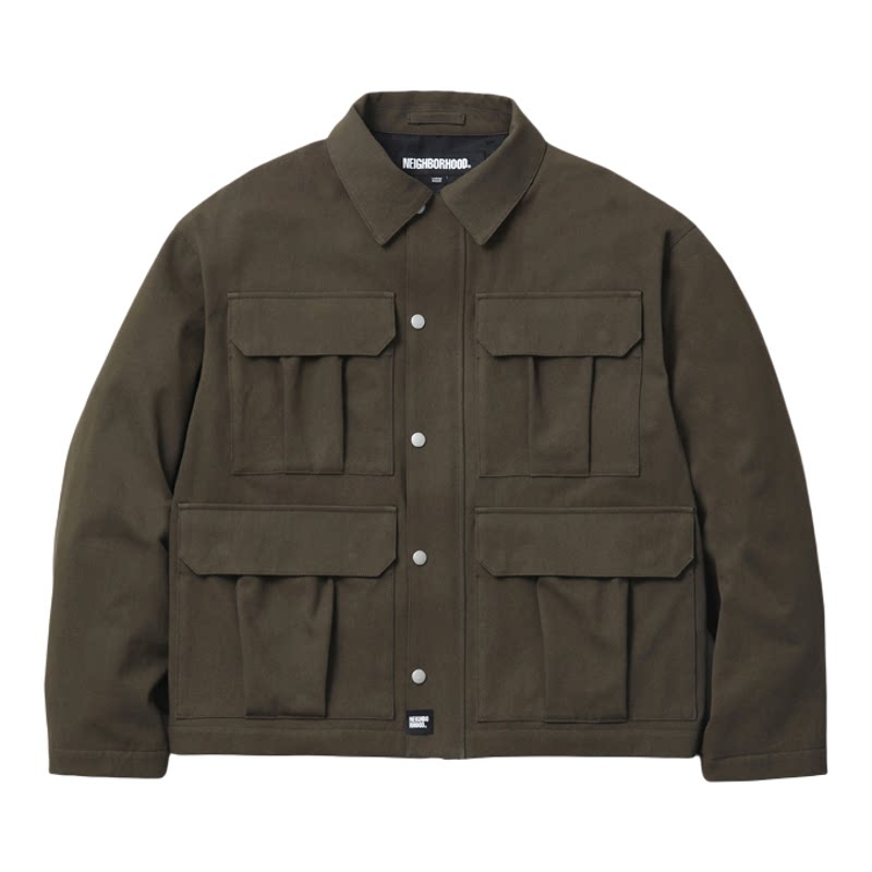 NEIGHBORHOOD UTILITY JACKET 多功能四袋工装夹克外套 25AW