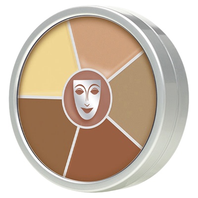 KRYOLAN德国面具魅影六色遮瑕盘