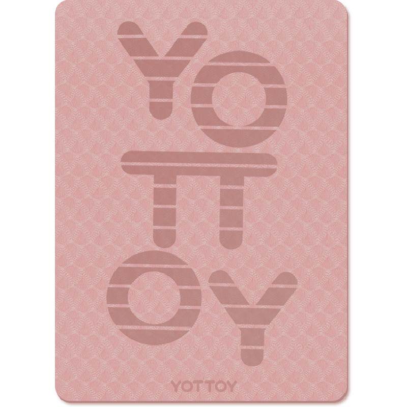 yottoy跳操垫超大双人瑜伽垫健身加厚加宽加长家用防滑隔音舞蹈垫
