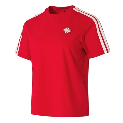 Adidas阿迪达斯短袖女装2026新款CNY马年新年款运动休闲T恤KV0506