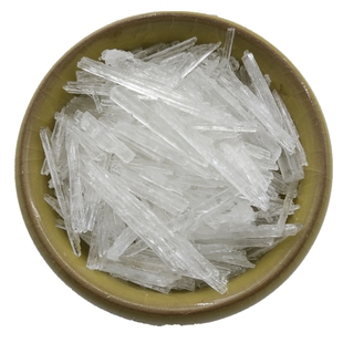 薄荷冰 薄荷脑晶体食用正品100g包邮非500g醒脑 薄荷醇提神中药材