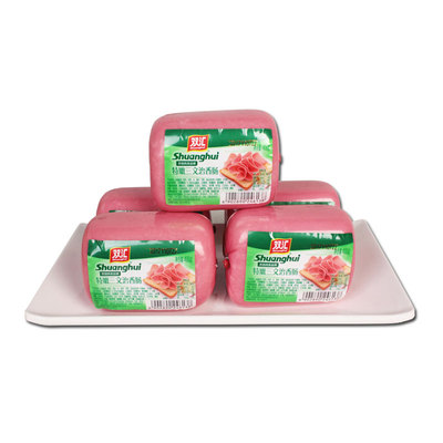双汇特嫩三文治香肠400g*12支整箱方香肠手抓饼三明治寿司火腿肠
