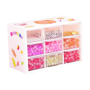 儿童女孩子的玩具3一6手链礼盒以上78女童串珠生日礼物12小女孩