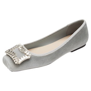 【下拉领券】73hours女鞋挚爱流光25春新款芭蕾平底通勤浅口单鞋