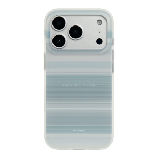 UnliPlan 原创设计小众情侣蓝灰条纹手机壳适用于iPhone17Pro系列新款磨砂复古风苹果16Promax防摔ins保护壳