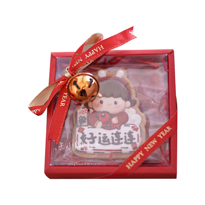 PLA饼干模新年春节兔年原创福娃