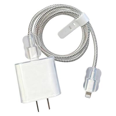 适用苹果17promax充电器保护套