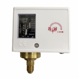 锅炉压力控制器开关工业蒸汽发生器6分压力表大铁弯管接头仪表盘