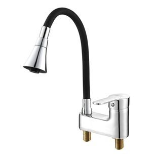 双孔冷热水龙头洗手盆万向家用老式三孔台盆洗脸盆洗脸池面盆龙头