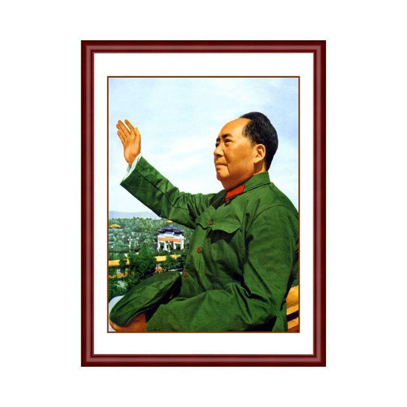 伟人挥手中式风天安门客厅装饰画