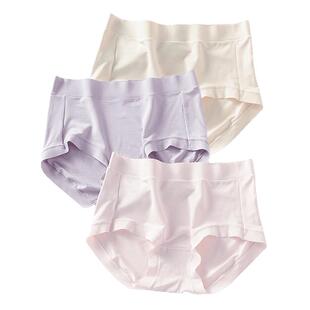 小护士内裤女士夏薄款透气性感中腰三角裤头女生无痕运动短裤底裤