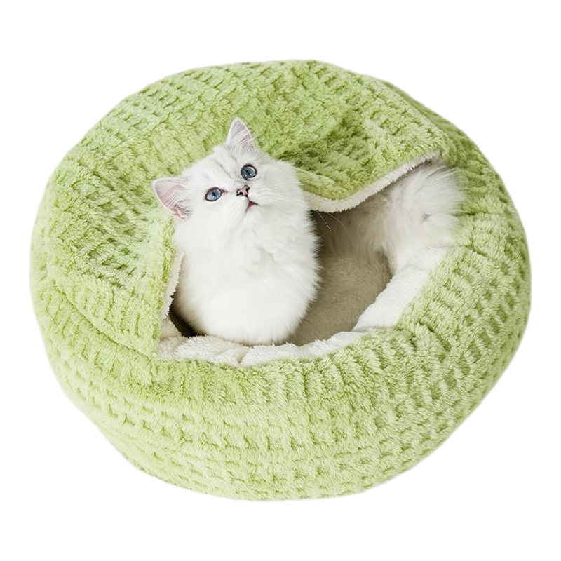 猫窝冬天保暖加厚贝壳宠物窝