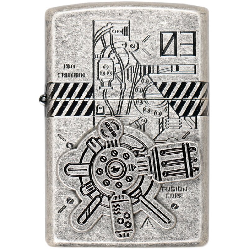 zippo蒸汽朋克风男士礼品打火机