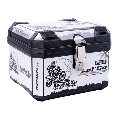 摩托车尾箱台铃雅迪爱玛九号通用大容量电动车后备箱防水外卖箱