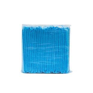 食品级透气一次性帽子头套食品帽无纺布无尘防尘工作加厚防掉网帽