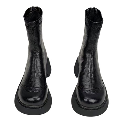 马丁靴女2025年秋冬新款休闲短靴