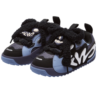 FILA斐乐儿童童鞋运动休闲鞋2025冬季新款男女童中大童板鞋橄榄鞋