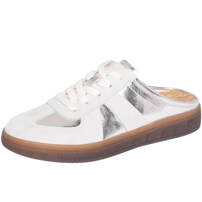 REEMOOR睿慕包头半拖鞋女2026新款懒人一脚蹬无后跟德训鞋拖鞋