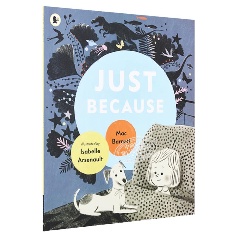 Isabelle Arsenault 精品绘本 Just because 正因为是 平装 英文原版 进口图书 亲子故事绘本 儿童读物 4-6岁