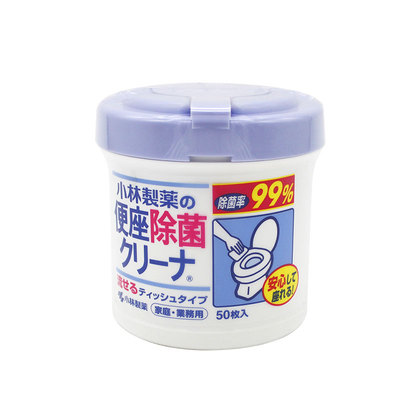 小林制药便座圈杀菌可溶水湿纸巾
