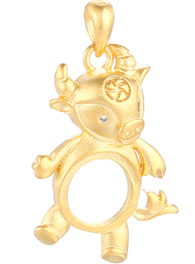 925纯银吊坠空托diy蜜蜡