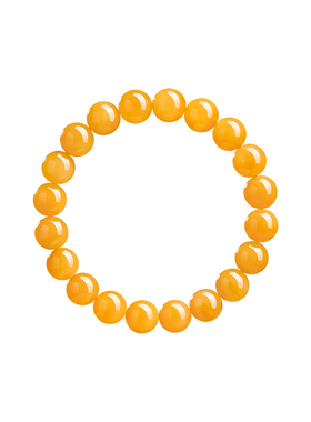 【官方旗舰店】正品天然黄玉手串