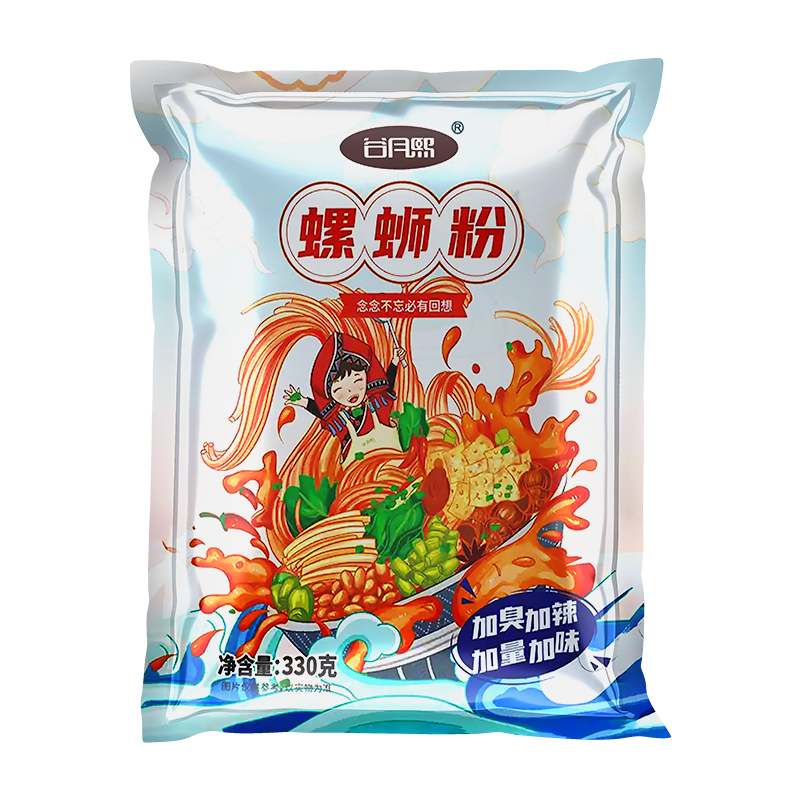 广西柳州螺蛳粉经典网红速食螺丝粉特色米粉330g7包料速食商用