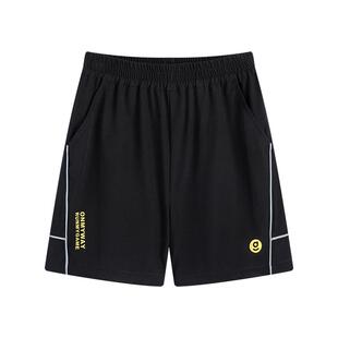 onmygame男童短裤夏装薄款吸湿儿童裤子新款夏季透气运动五分裤
