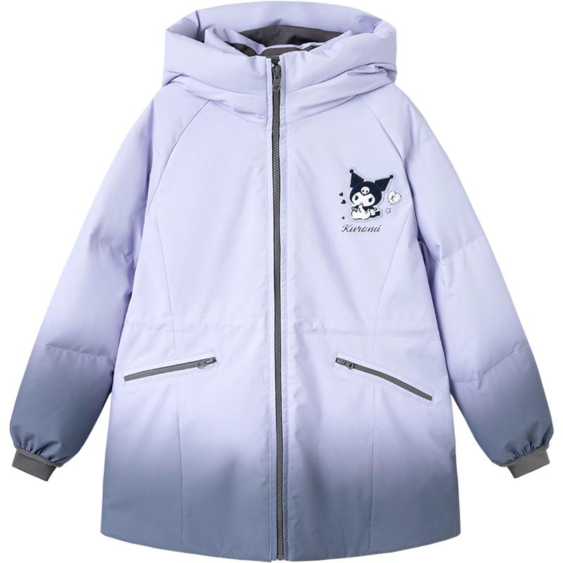巴拉巴拉女童羽绒服中大童外套厚