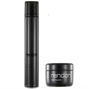 Rendon瑞登造型发泥亚光定型女男士发卷发泡沫蜡发胶蓬松顺爽喷雾