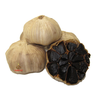 山东金乡发酵黑蒜头黑蒜多瓣山东黑大蒜500g 精选包邮实惠装
