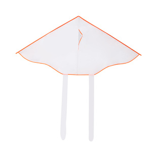 空白风筝diy材料包手绘白色涂鸦自制儿童手工制作半成品绘画新款